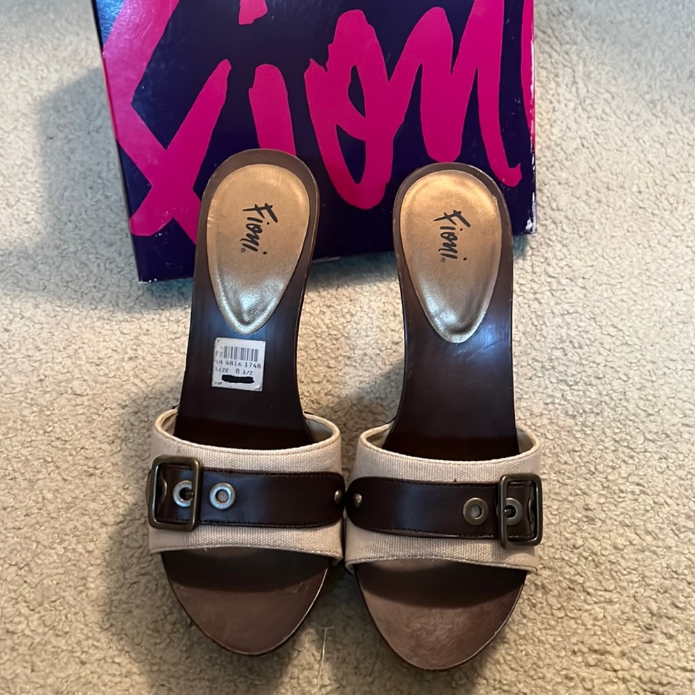 Brand New Brown and Khaki colored shoes